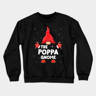 The Poppa Gnome Matching Family Christmas Pajama Crewneck Sweatshirt